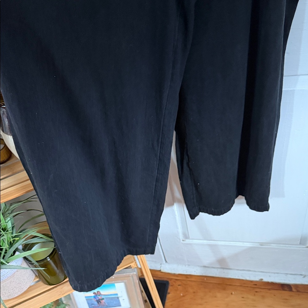 Classic Old Navy Black Wide-Leg Jumpsuit - Picture 2 of 7